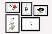 Fashion Clip art - Floral watercolor, a Food Illustration by amyxbao (Thumbnail 3 of 6)
