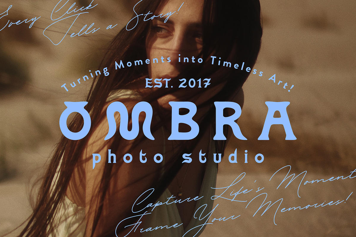 Salome Nomadic Handwritten Logo Font, a Serif Font by Struvictory.art (Photo 7 of 9)