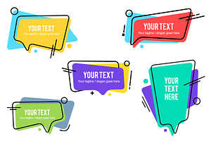 Creative Speech Bubble variation