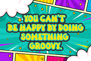 Coowel Groovy Retro font, a Serif Font by Bayuktx (Thumbnail 4 of 5)