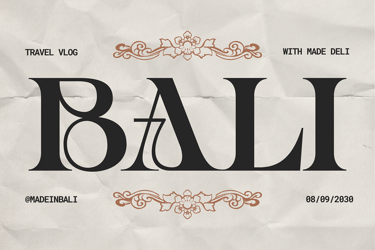 Choga - Modern Luxury Logo Font, a Serif Font by Nirmana Visual (Photo 15 of 15)