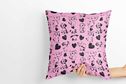 sketch cute animal baby, a Pattern Graphic by AAN Seamless Shop (Thumbnail 2 of 3)