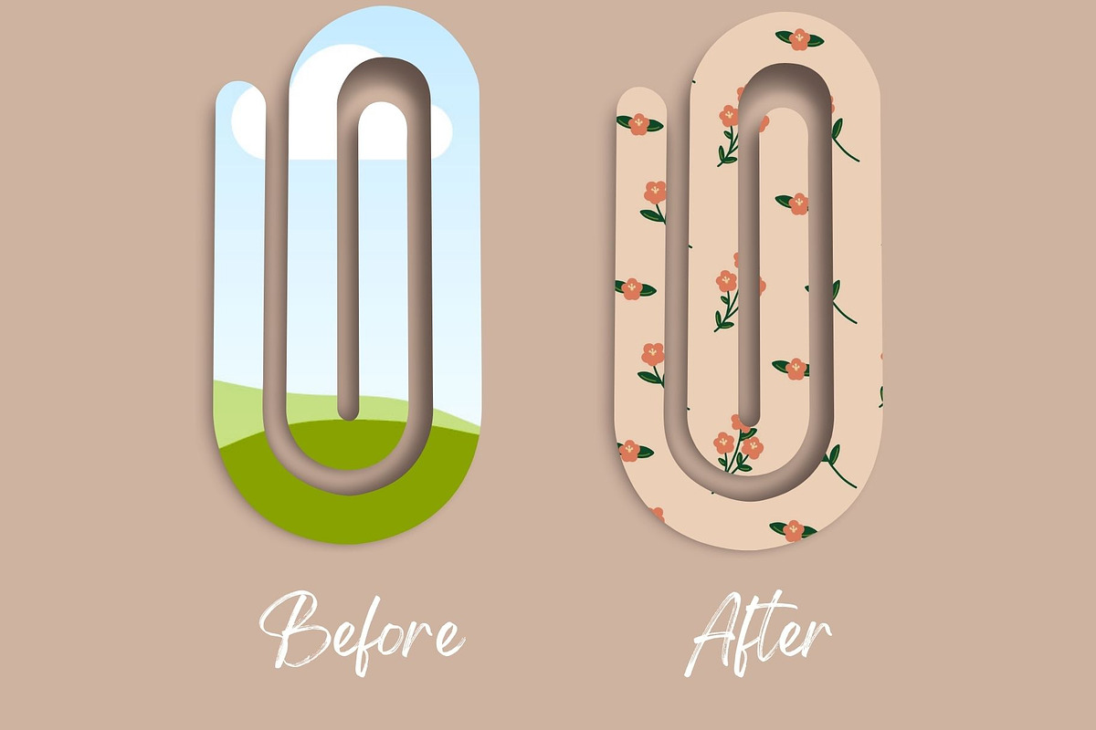 Jumboclip Mockup Paperclip Canva, a Household Mockup by GraphiCarola (Photo 3 of 9)