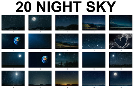 20 photos of night views