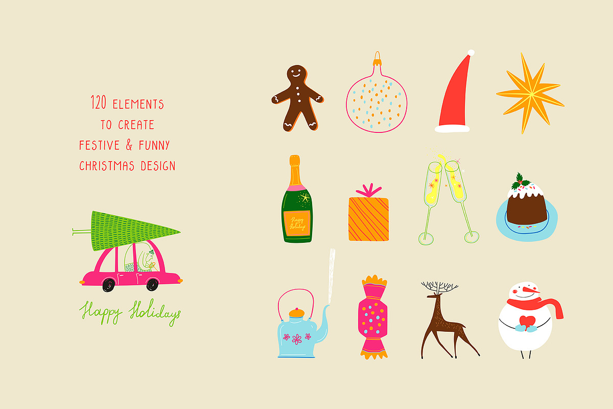And here is Christmas, a Seasonal Illustration by Annakniaz (Photo 2 of 14)