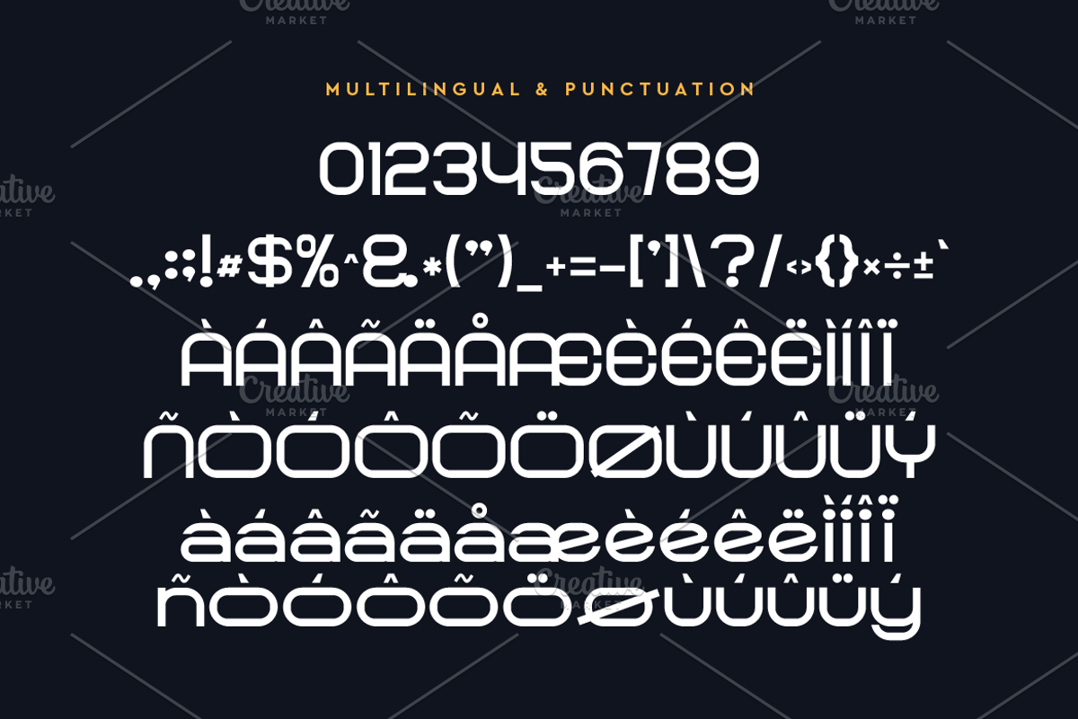 Cartitra Expanded Modern Font, a Sans Serif Font by Artiveko (Photo 3 of 7)