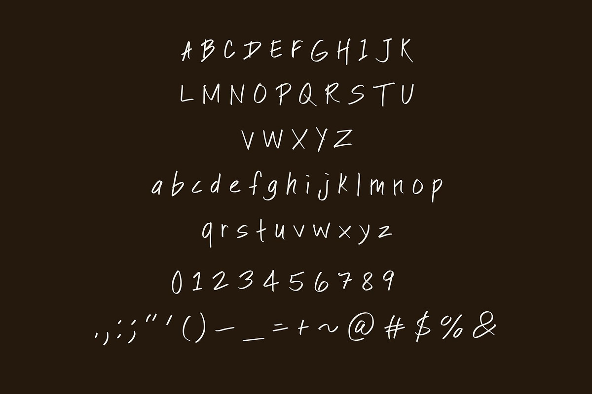Sticky Notes Handwriting Font, a Handwritten Font by Eryn Rose Design (Photo 7 of 7)
