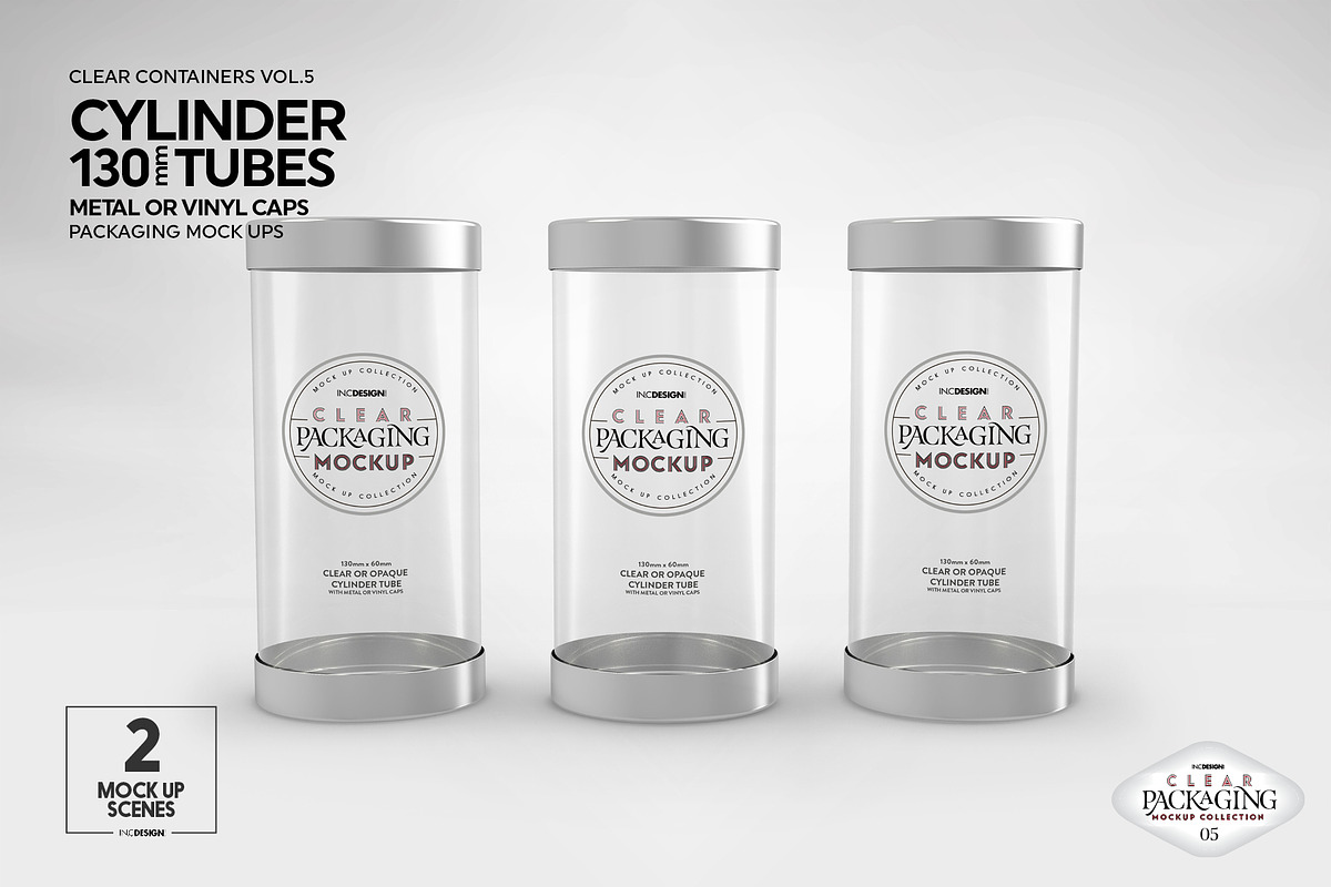05 Clear Container Packaging Mockups, a Packaging Mockup by INCDesign (Photo 8 of 20)