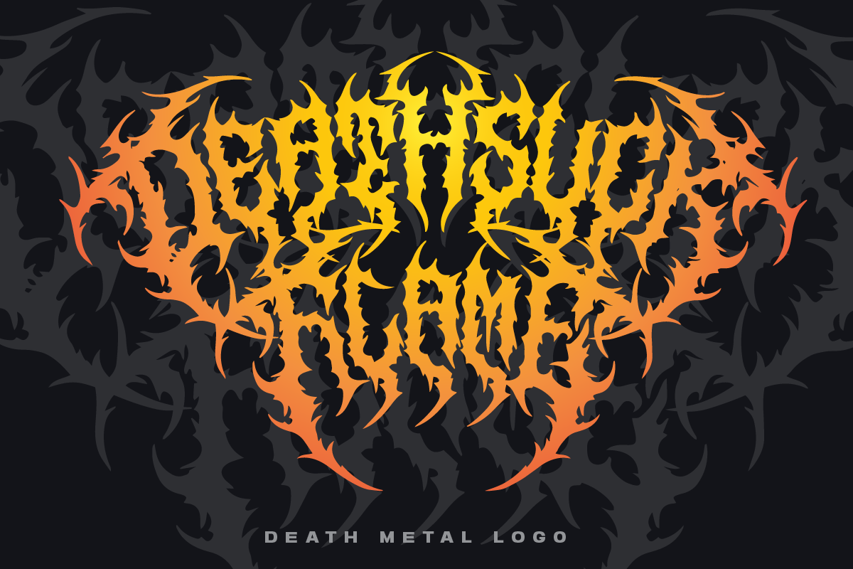 Dreamfire Death Metal Font, a Blackletter Font by Ronny Studio (Photo 5 of 11)