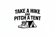 Camping T-Shirt Quote Bundle, an Illustration by jahid234 (Thumbnail 4 of 8)