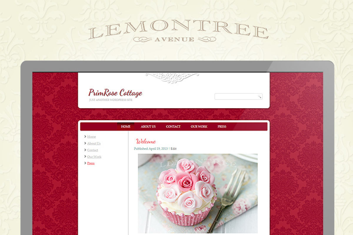 PrimRose Cottage (Cherry), a WordPress Template by Creative Cottage & Co.