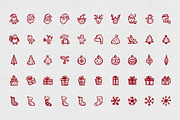 Merry Icons: 100 Christmas icons, an Icon by Hand-Drawn Goods (Thumbnail 2 of 4)