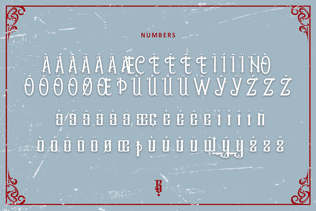 Douglass - blackletter, a Blackletter Font by Brightone (Photo 5 of 8)