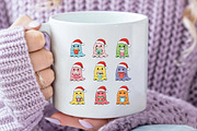 Halloween Cute Ghost Christmas Coffe, an Illustration by Daily.Designs (Thumbnail 4 of 5)