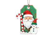 Christmas 3D Laser  Cut Gift Tags, a Decorative Illustration by Creative design (Thumbnail 6 of 7)