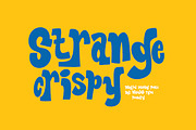 Strange Crispy, a Symbol Font by Wasabib Studio (Thumbnail 1 of 8)