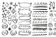 Marker Scribbles Pack, a Texture Graphic by alexdndz (Thumbnail 5 of 11)
