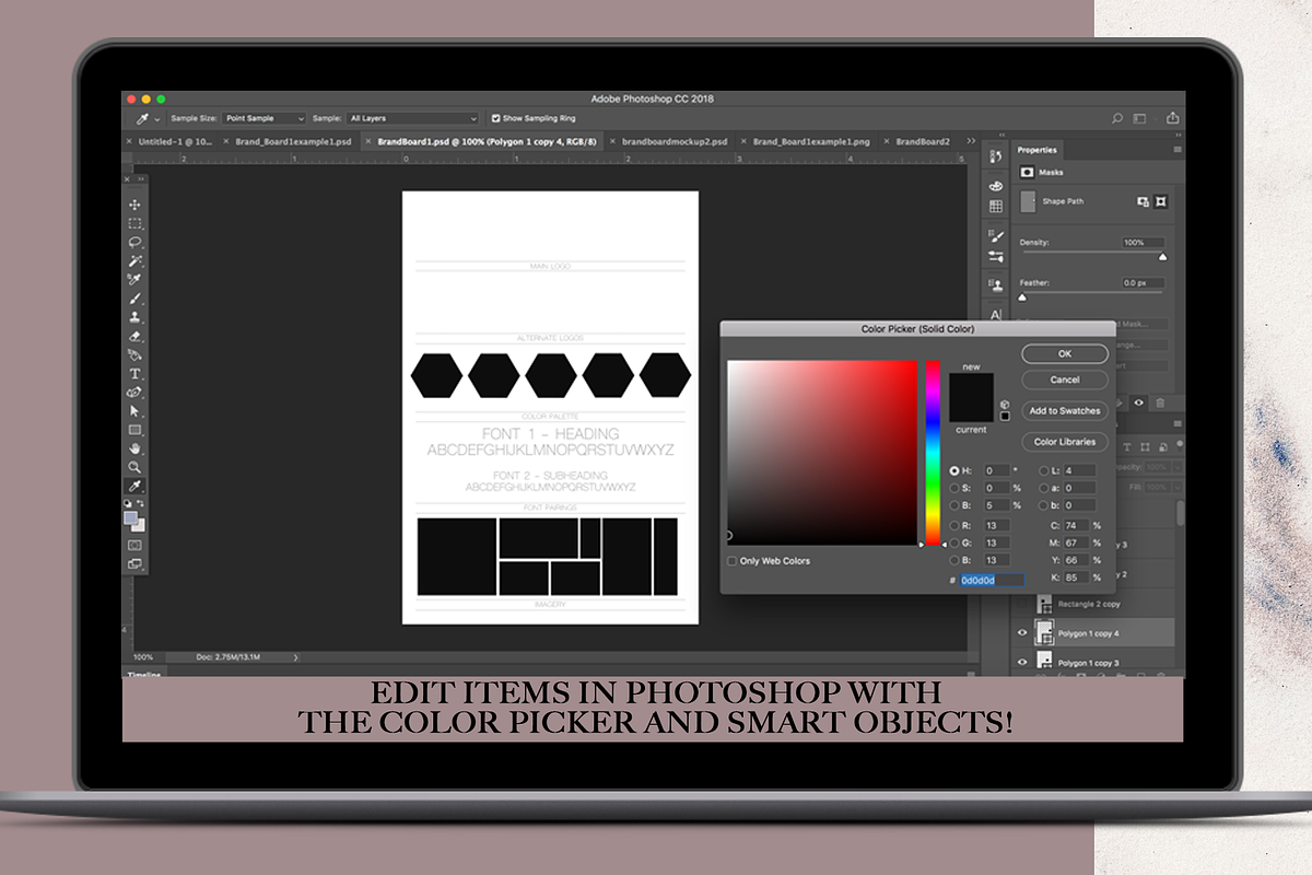 Brand & Mood Board Bundle, a Social Media Template by TheLegacyBrandingCo (Photo 6 of 6)