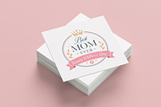 Happy Mother's Day badge, an Object Illustration by PushLogo (Thumbnail 1 of 3)