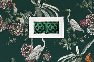 Chinoiserie. Seamless Patterns