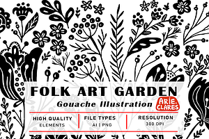 Folk Art Garden