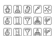 Bundles Perfume Laboratory Icons, an Outline Icon by adenpinkstore (Thumbnail 1 of 12)