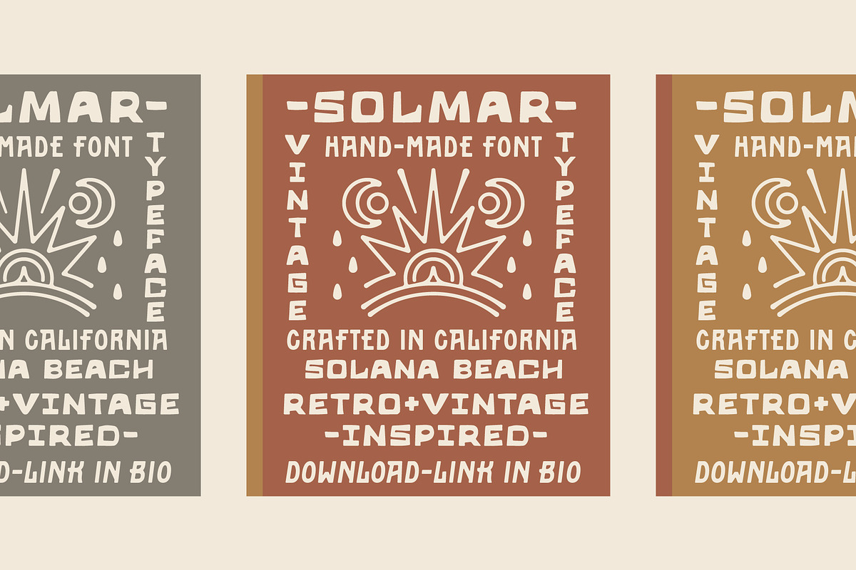 Solmar Typeface | Handmade Font, a Font by NienowBrand (Photo 6 of 9)