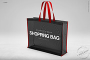 Nylon Net Mesh Shopping Tote Mockup, a Packaging Mockup by INCDesign (Thumbnail 13 of 22)