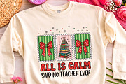 All Is Calm Said No Teacher Ever, a Seasonal Illustration by CrexoraLab (Thumbnail 3 of 4)