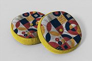 Mockup Pillow Circle, a Merchandise Mockup by Alphaleonis_std (Thumbnail 3 of 7)
