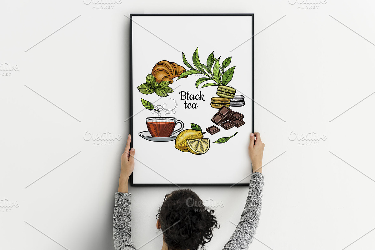 Coffee, cacao, tea., an Object Graphic by VitalinaGofman (Photo 10 of 11)