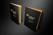 Black and Yellow Brochure, a Brochure Template by Boris Cupac (Thumbnail 1 of 10)