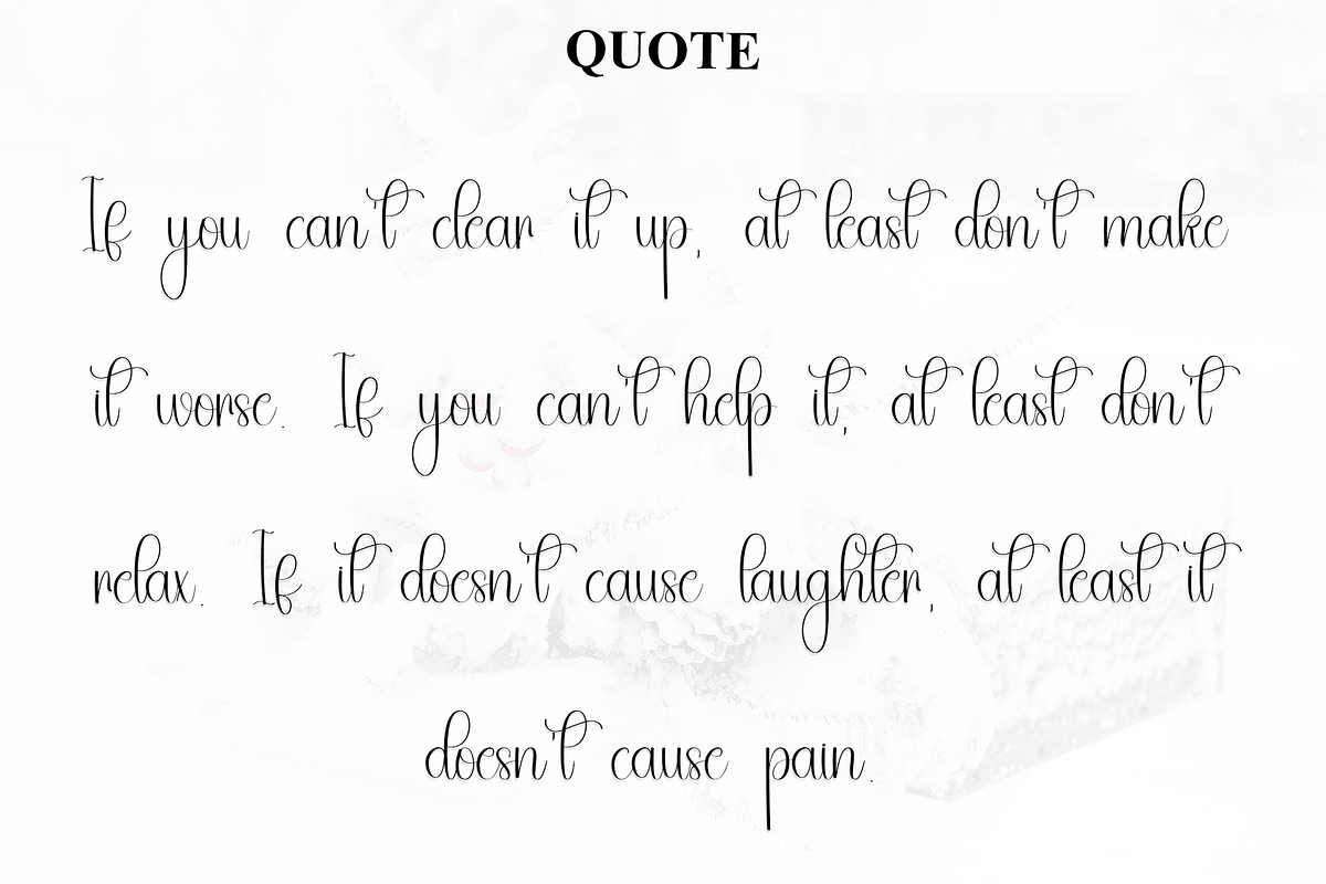 Justifies Christmas, a Handwritten Font by FreshTypeINK (Photo 3 of 8)