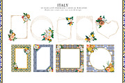 Italy, a Decorative Illustration by Luiz da Rolt Grathwohl (Thumbnail 5 of 10)