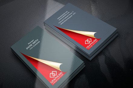 Red Carpet Business Card Template, a Business Card Template by shujaktk