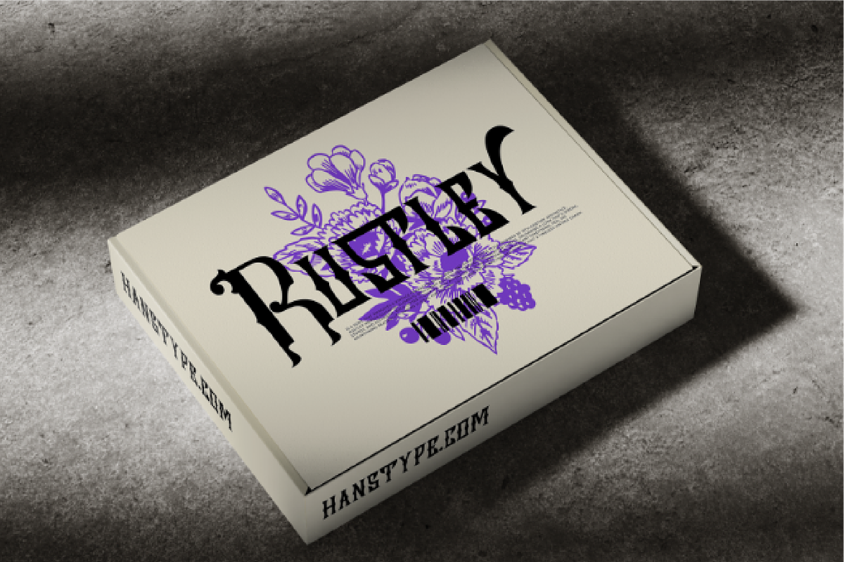 Rustley - Vintage Display Font, a Font by Hanstype.com (Photo 11 of 11)