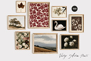 Vintage Autumn Wall Art Prints, a Background Graphic by Lana Elanor (Thumbnail 5 of 12)