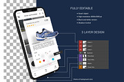 iPhone X Multilayer Mockup Set, an iPhone Mockup by Seven Lights (Thumbnail 3 of 13)