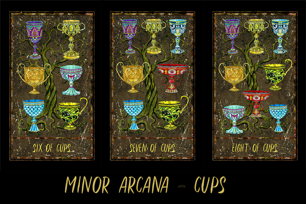 Magic Gate Tarot Deck colorful, a Decorative Illustration by Samiramay (Photo 22 of 27)
