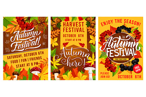 Autumn Festival Of Harvest Poster