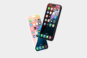 iPhone 16 Pro Clay - 24 Mockups, an iPhone Mockup by Asylab (Thumbnail 55 of 58)