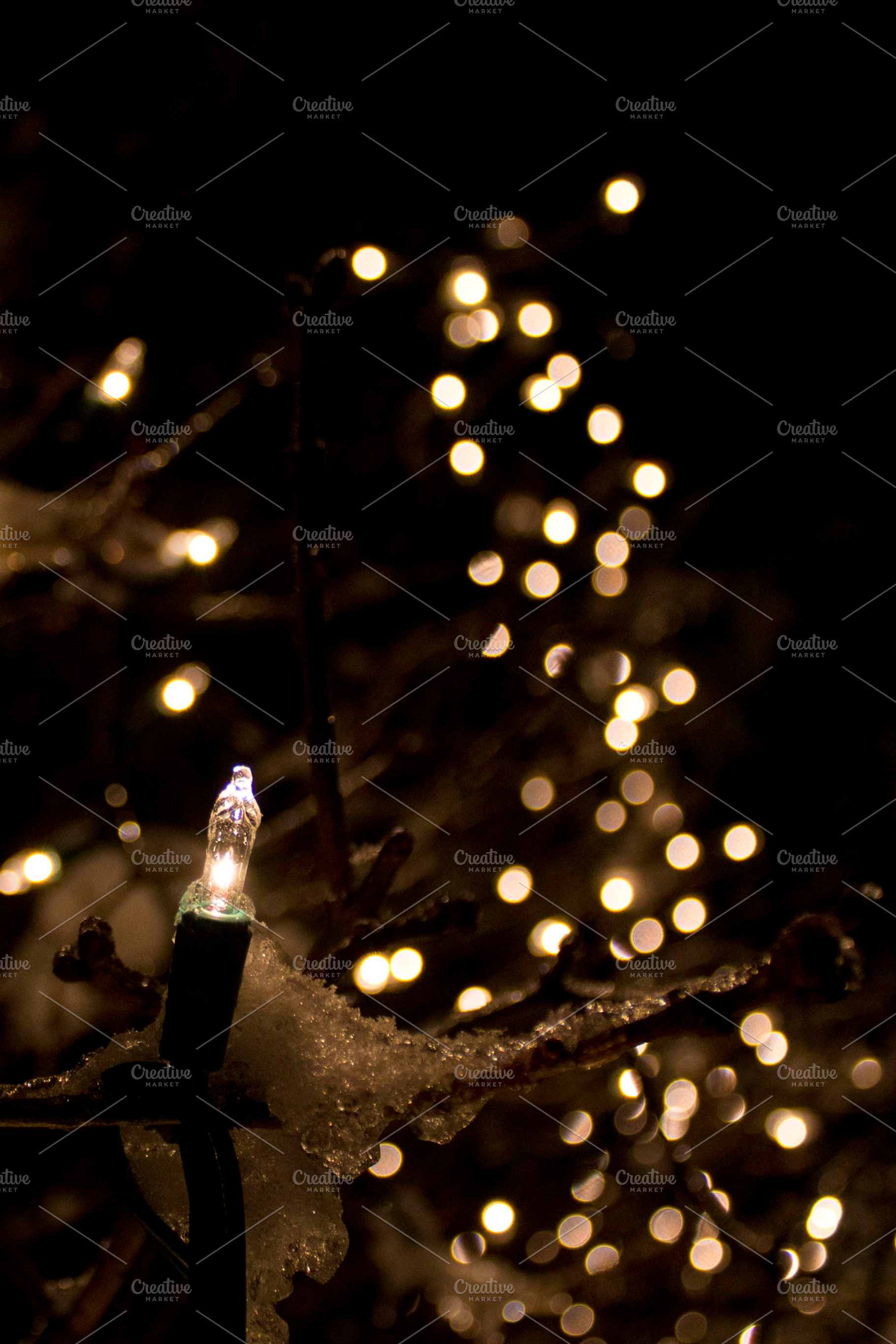 Holiday Light Bokeh, a Holiday Photo by Word Picture Ink