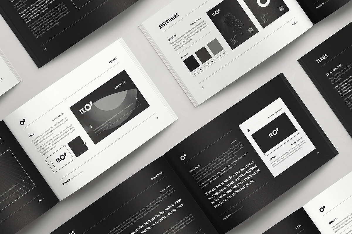 NEO | Brand Guidelines, a Brochure Template by Studio Bons (Photo 31 of 35)