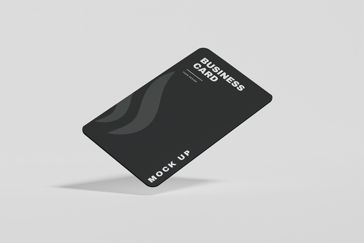 business card mockup, a Business Card Template by kebunmockup (Photo 5 of 5)