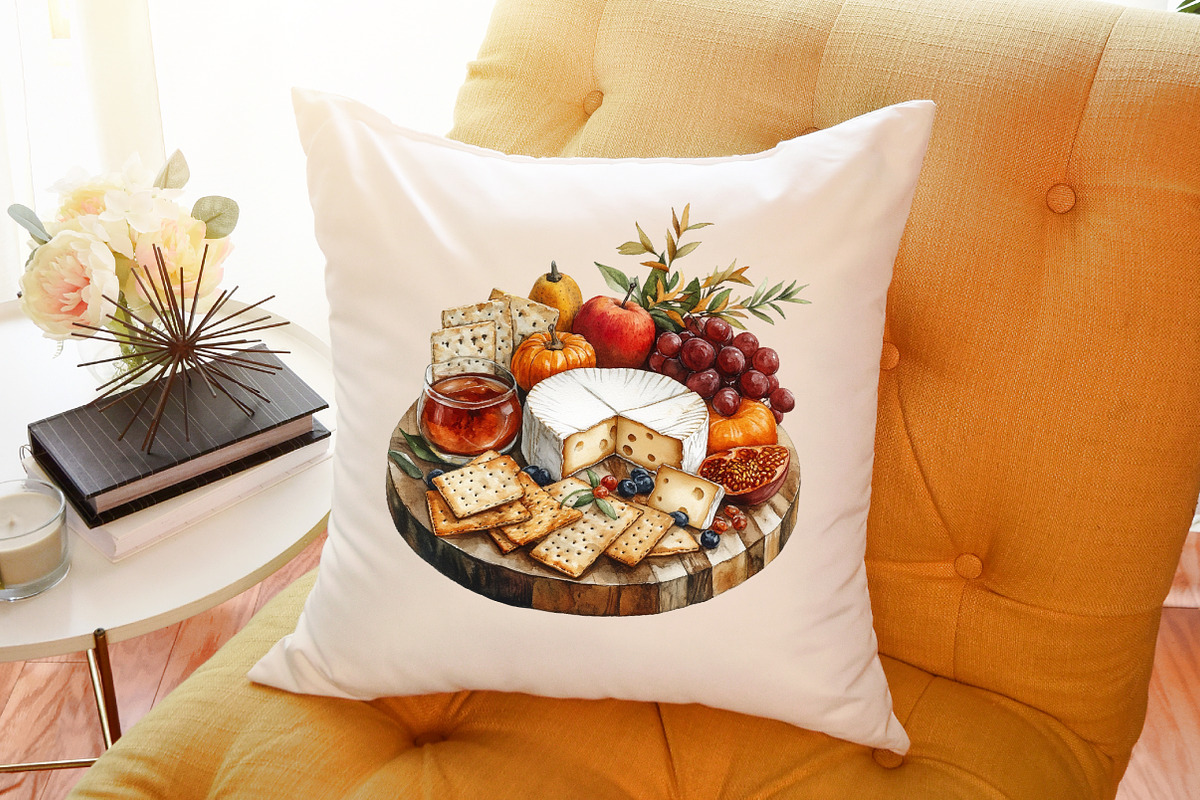 Watercolor Thanksgiving Food Clipart, an Illustration by Sublimation Artist (Photo 6 of 6)
