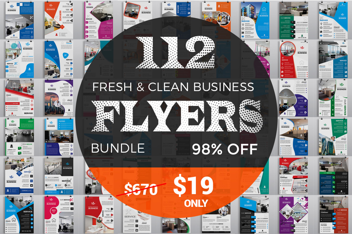 112 Fresh Business Flyers 98% OFF, a Flyer Template by Imagine Design Studio (Photo 1 of 20)