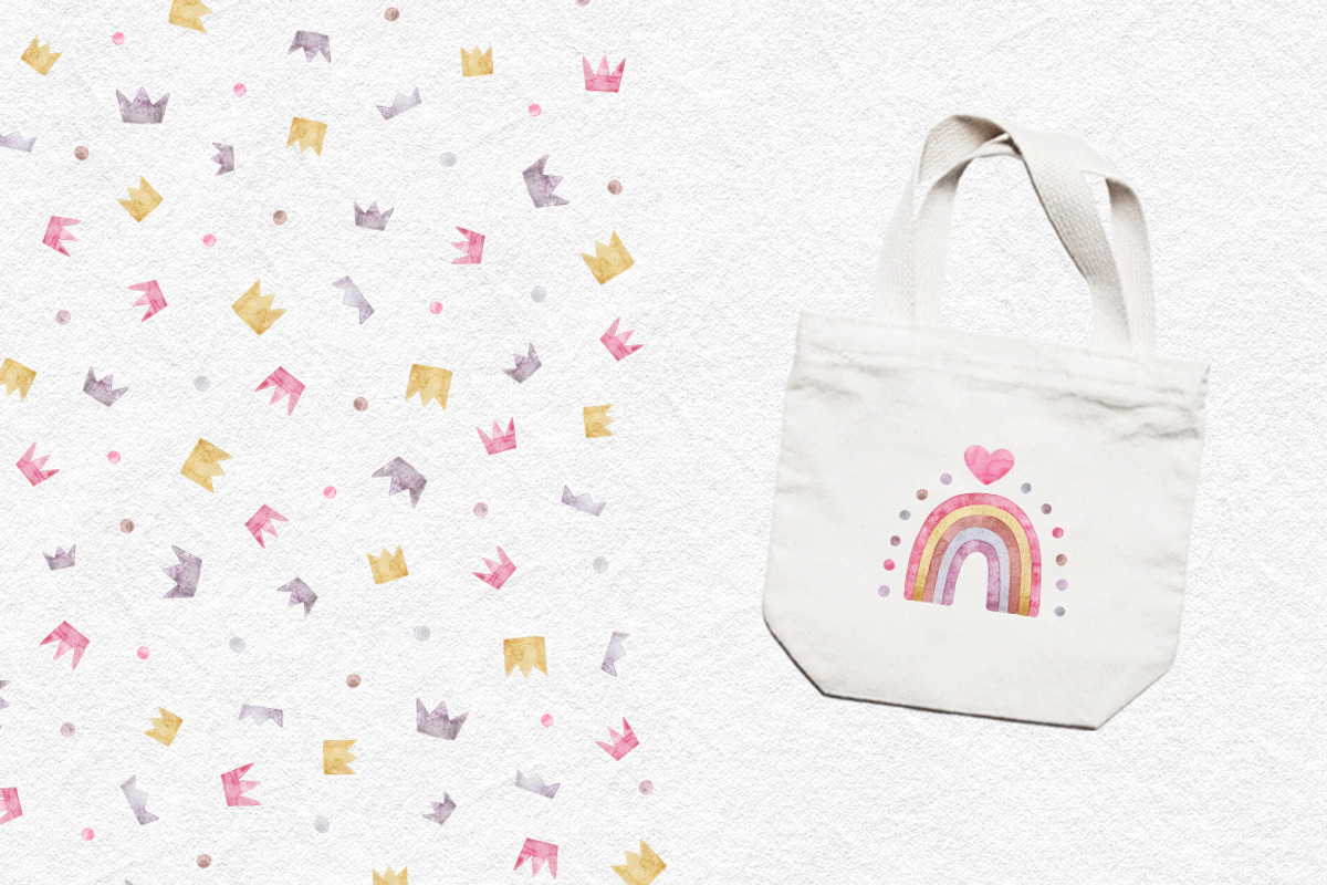 Rainbows and unicorns clipart, a Decorative Illustration by CreativeByLu (Photo 9 of 15)