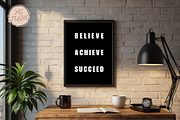 Quotes, Motivational Wall Art Print, a Decorative Illustration by YG STUDIO (Thumbnail 1 of 6)