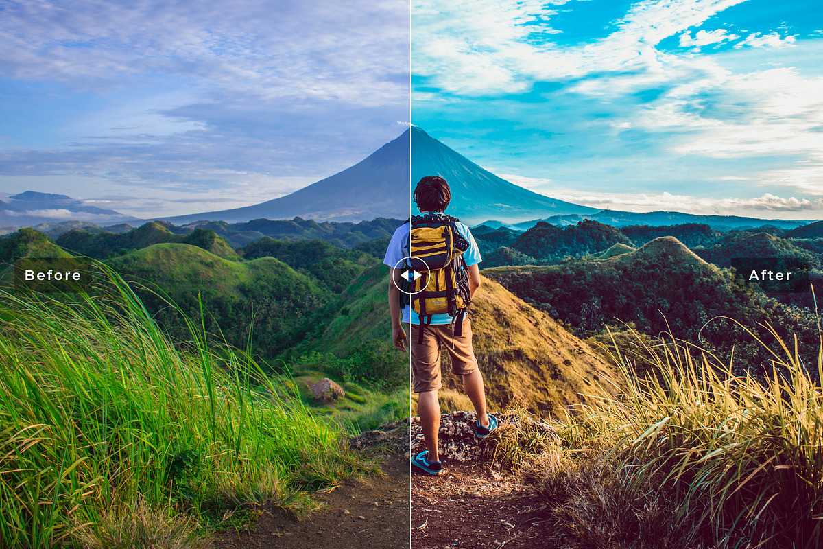 Orange And Teal Lightroom Presets preview 3
