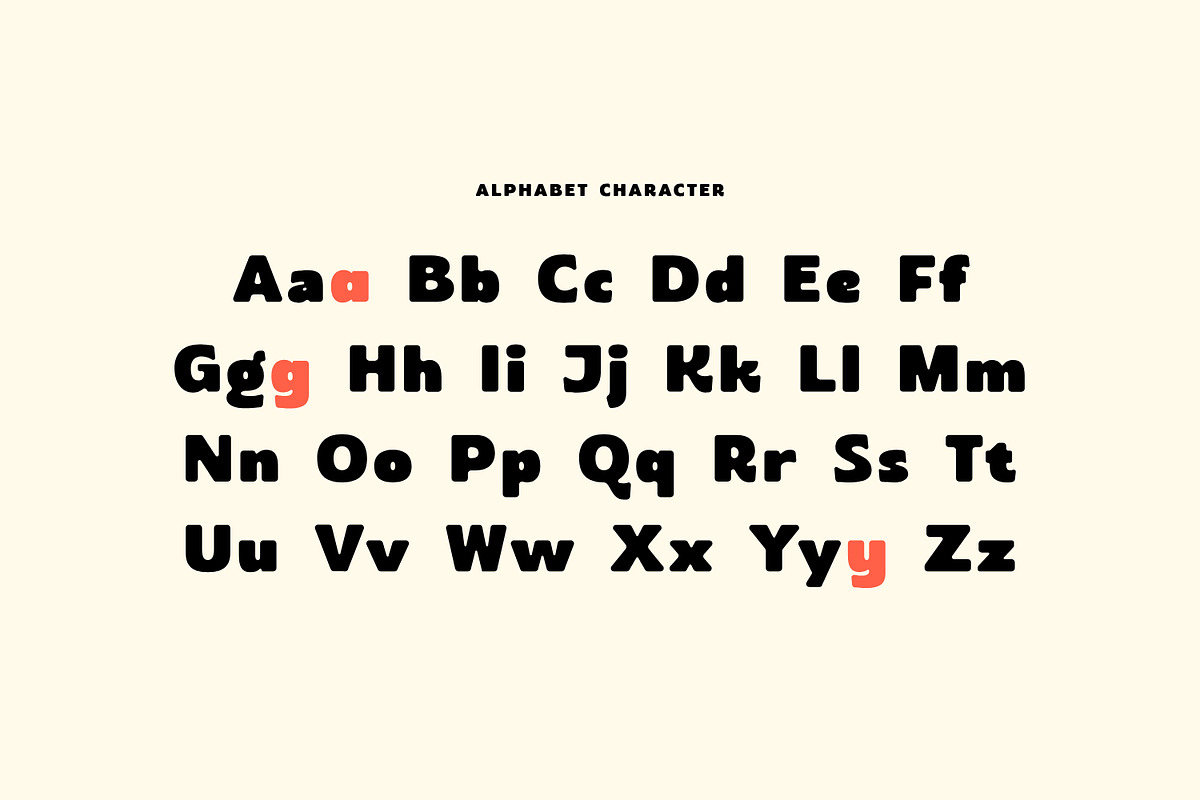 Hansol - Playful Display Sans Font, a Sans Serif Font by Matsero (Photo 2 of 8)